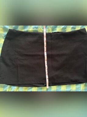 Classic Black Women's Mini Skort